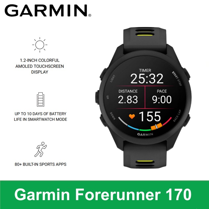 Timex Watches Smartwatch - Garmin Forerunner 170 Smartwatch Professional Running,
