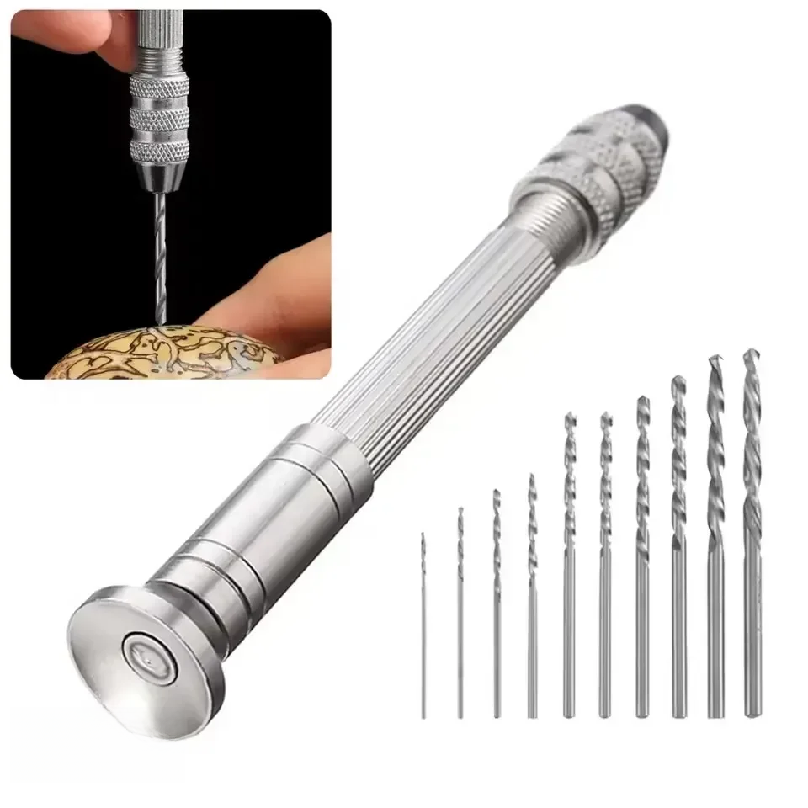 Watch Es - 0.8-3.0mm Mini Hand Drill Woodworking Tools