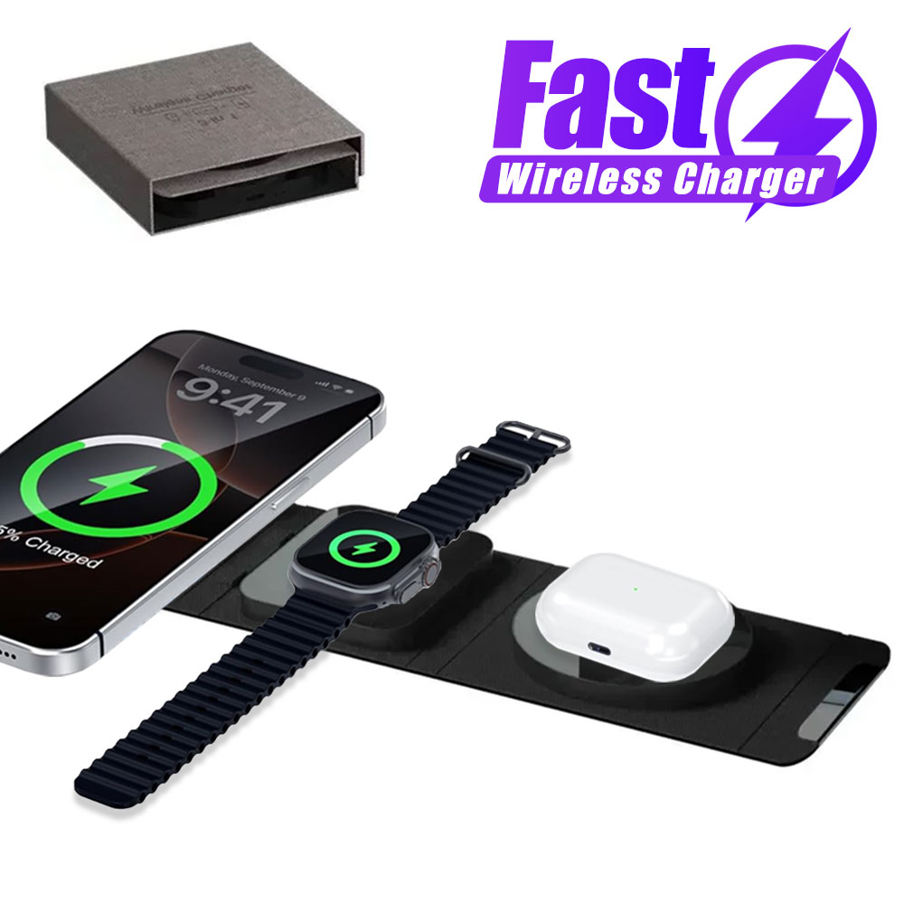 Watch 7 Smartwatch Iphone - Wireless Charger 3 in 1 Charging