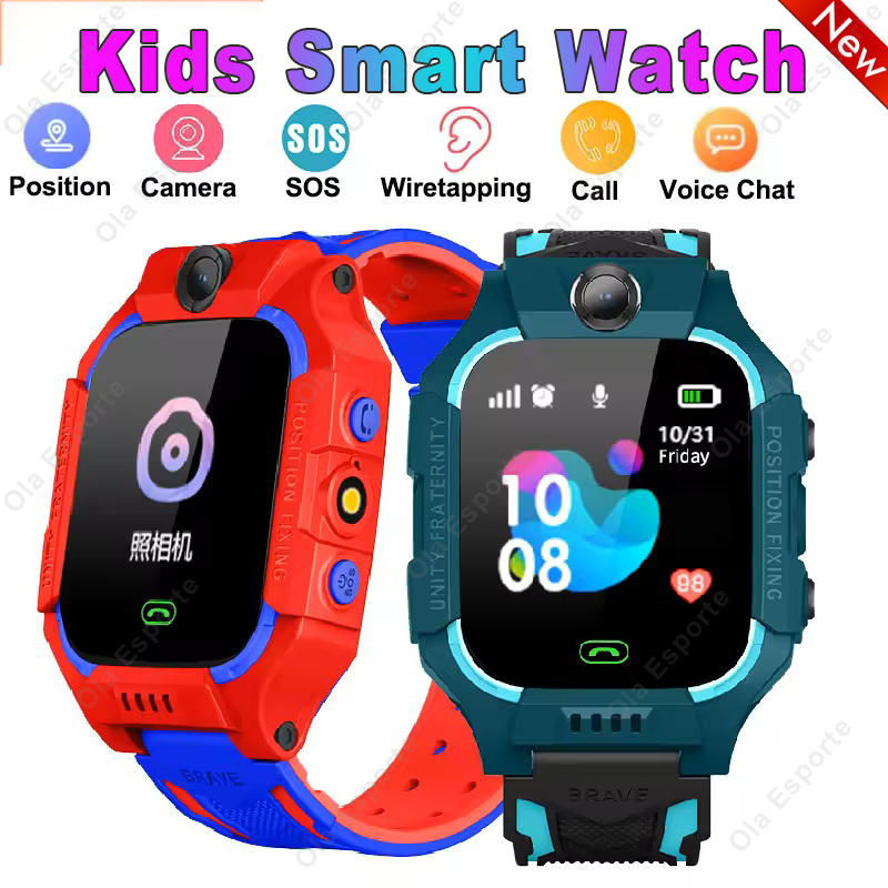 Smart Watch Kids 2G Sim Card S - Smartwatch Watches Gift For Boys On Birthday ulasan dan harga