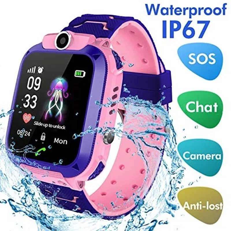 2G Kids Smart Watch SOS Call L - Smartwatch Watches For Children ulasan dan harga