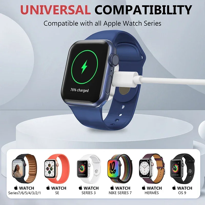 2 in 1 Portable Metal Magnetic - Watch 7 Smartwatch Iphone ulasan dan harga