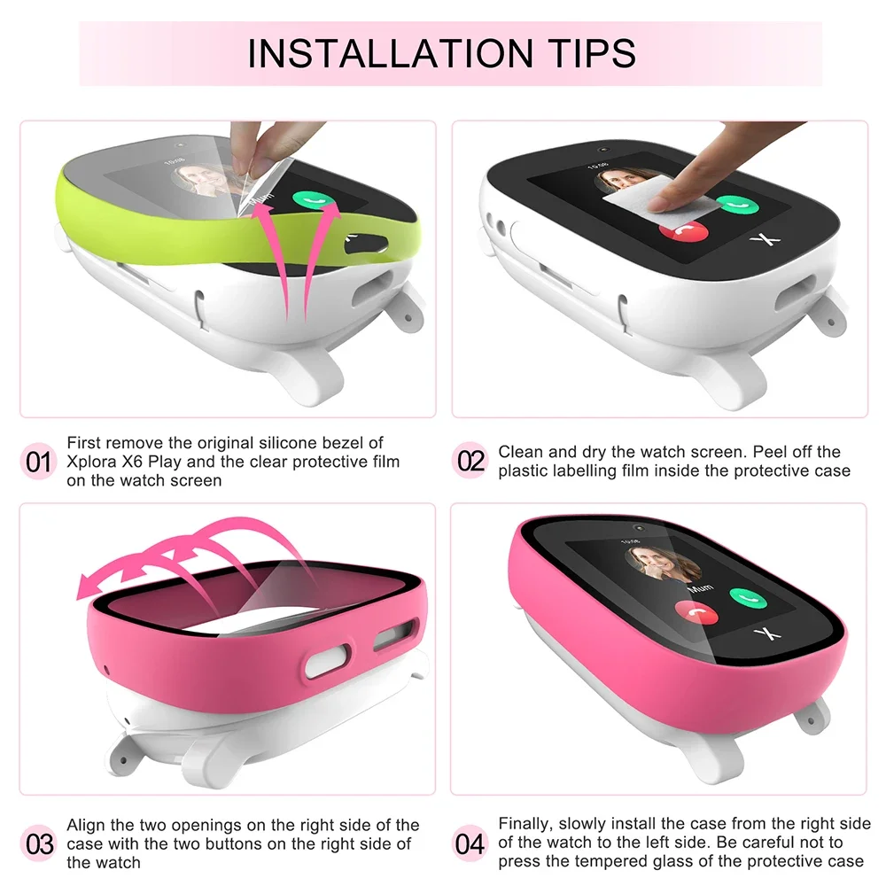 Case for Xploar X6 Play Kids S - Smartwatch Watches For Children ulasan dan harga