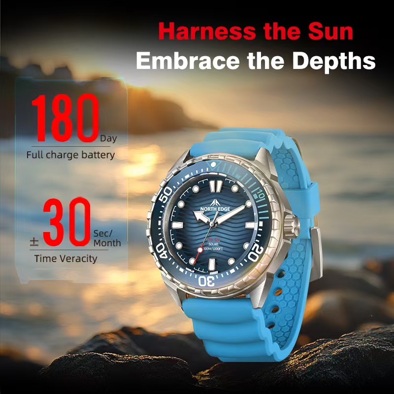 Stainless Steel Diving Watch S - Smartwatch Ring Watches ulasan dan harga