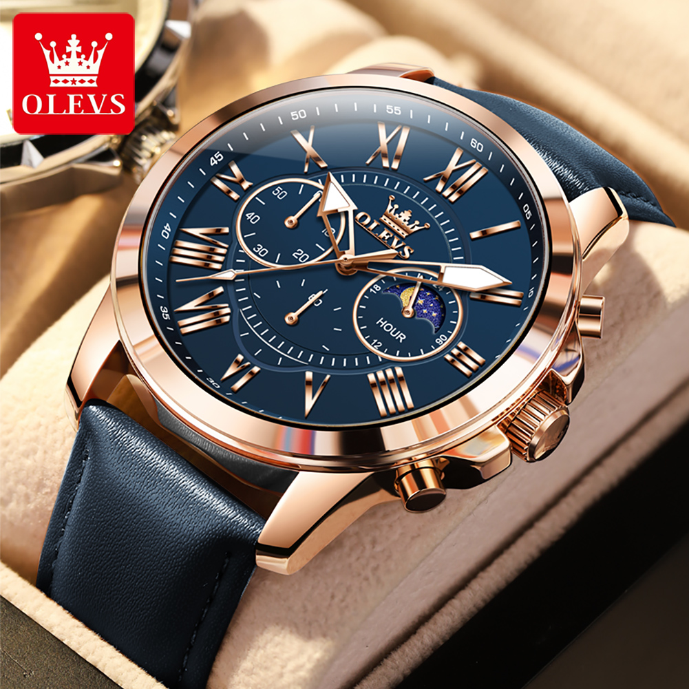 OLEVS 3632 Men Brand Watch Mul - Smartwatch Watches Brands For Men ulasan dan harga