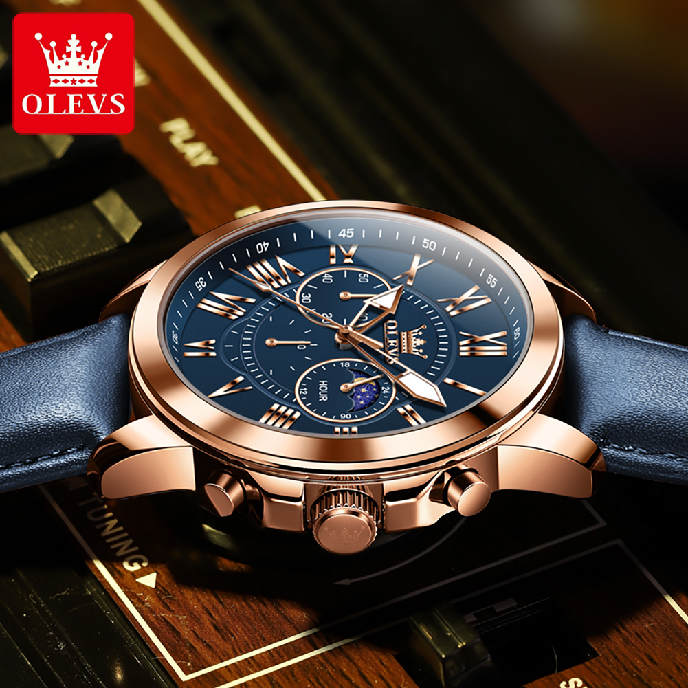 OLEVS 3632 Men Brand Watch Mul - Smartwatch Watches Brands For Men ulasan dan harga