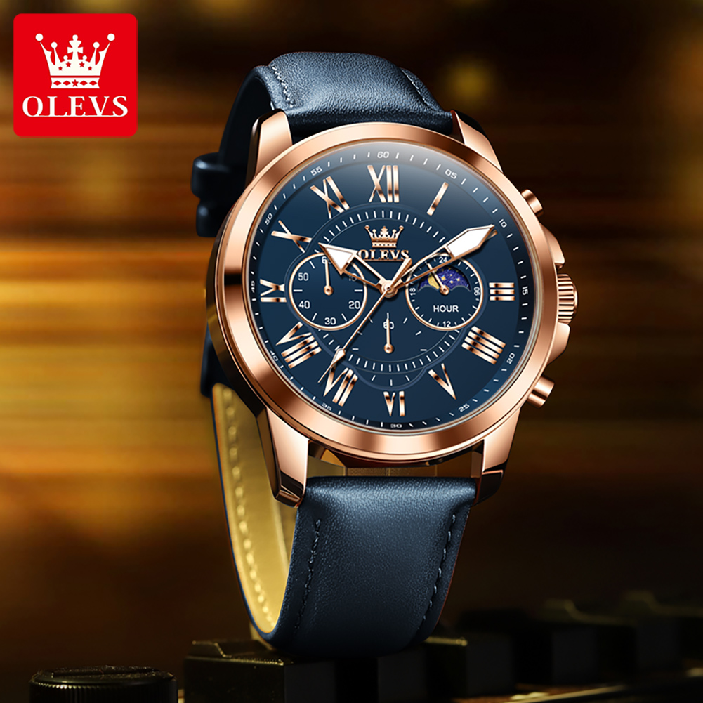 OLEVS 3632 Men Brand Watch Mul - Smartwatch Watches Brands For Men ulasan dan harga
