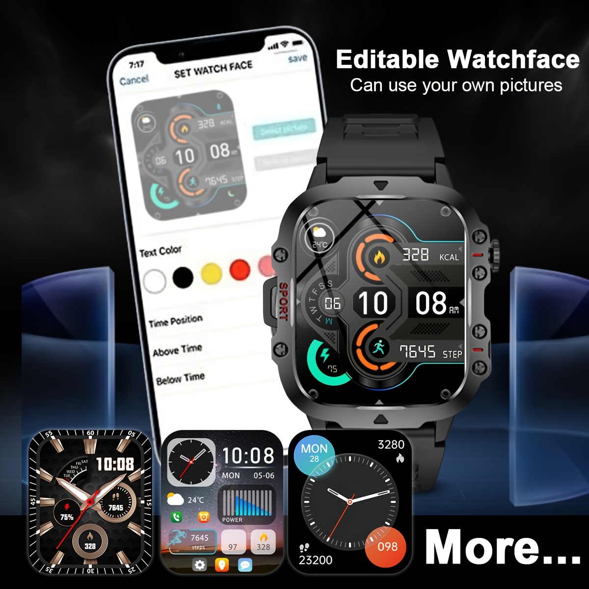 New Smart Watch, Equipped with - Smartwatch Watches Wallpaper ulasan dan harga