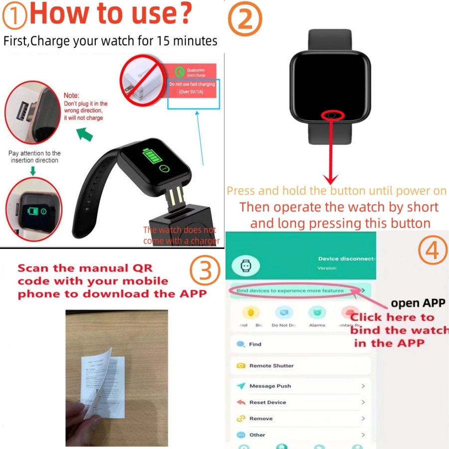 Smart Watch Message Remind Mus - Smartwatch Watches For Children ulasan dan harga
