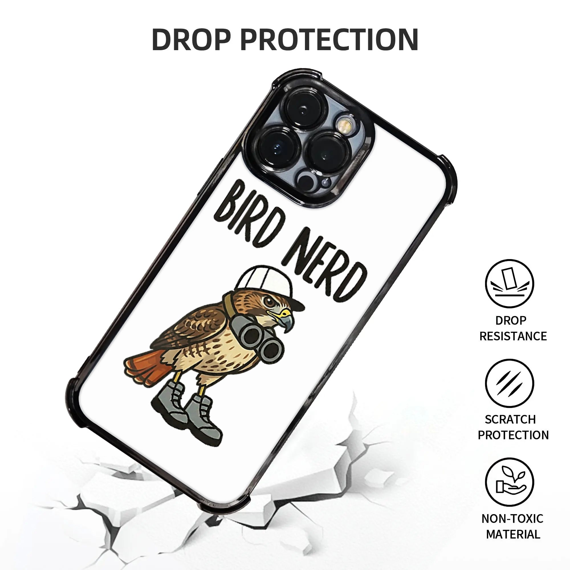 Funny Bird Nerd Watching Red T - Watch Es ulasan dan harga