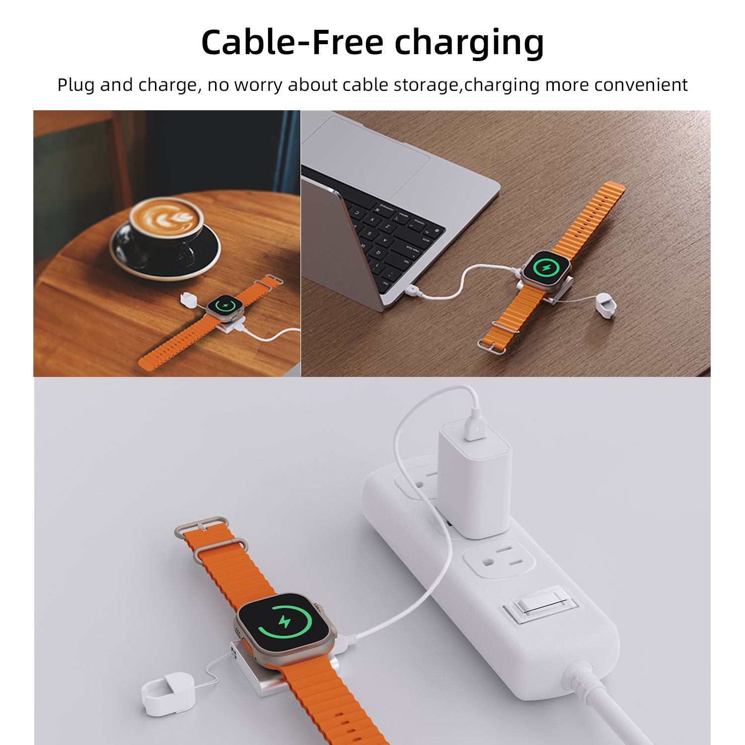 Bonola For Apple Watch Charger - Watch 7 Smartwatch Iphone ulasan dan harga