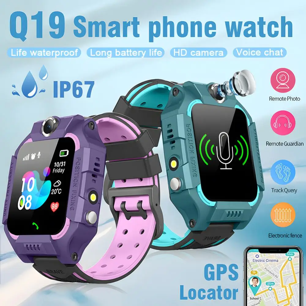 New Kids 2G Smart Watch SOS LB - Smartwatch Watches For Children ulasan dan harga