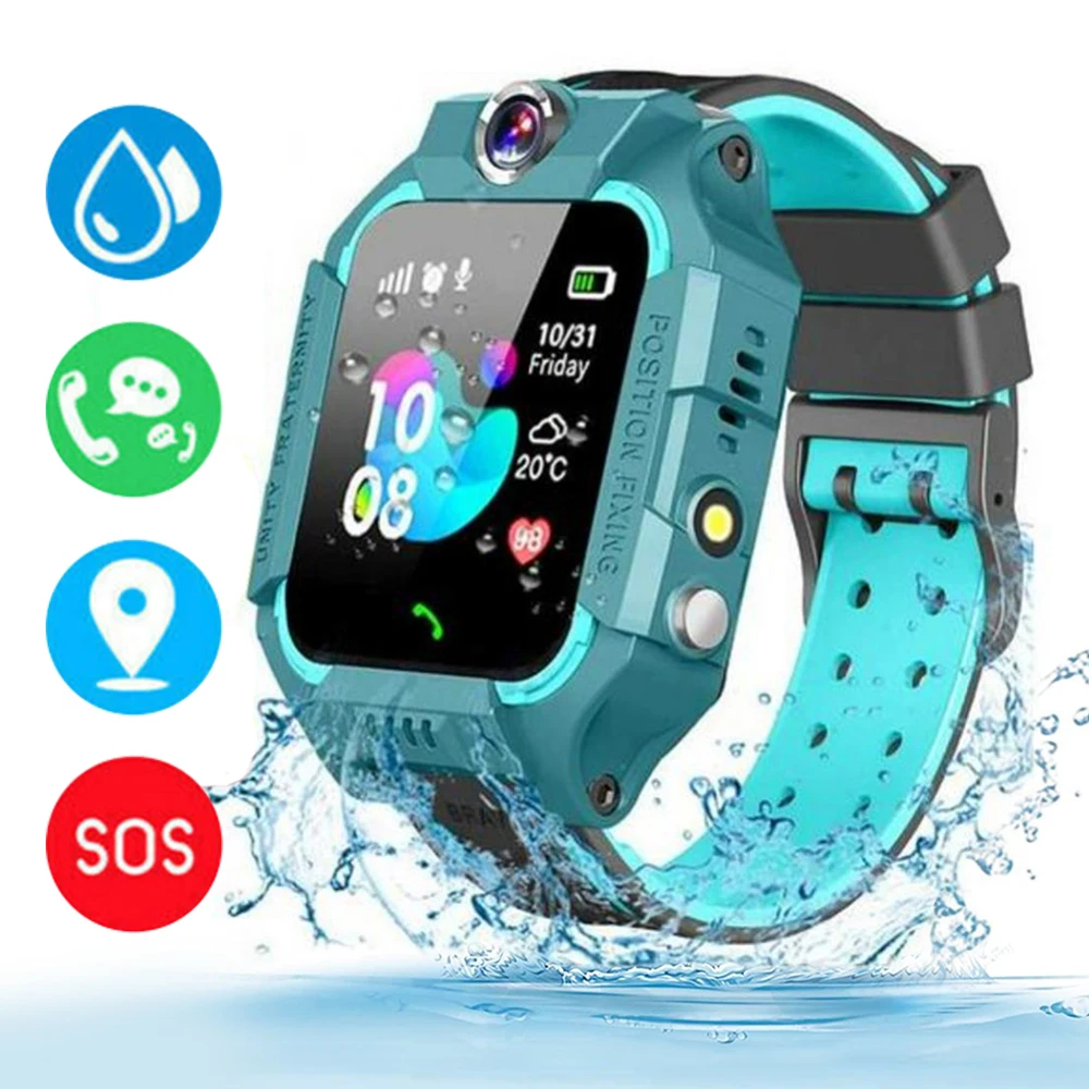 New Kids 2G Smart Watch SOS LB - Smartwatch Watches For Children ulasan dan harga