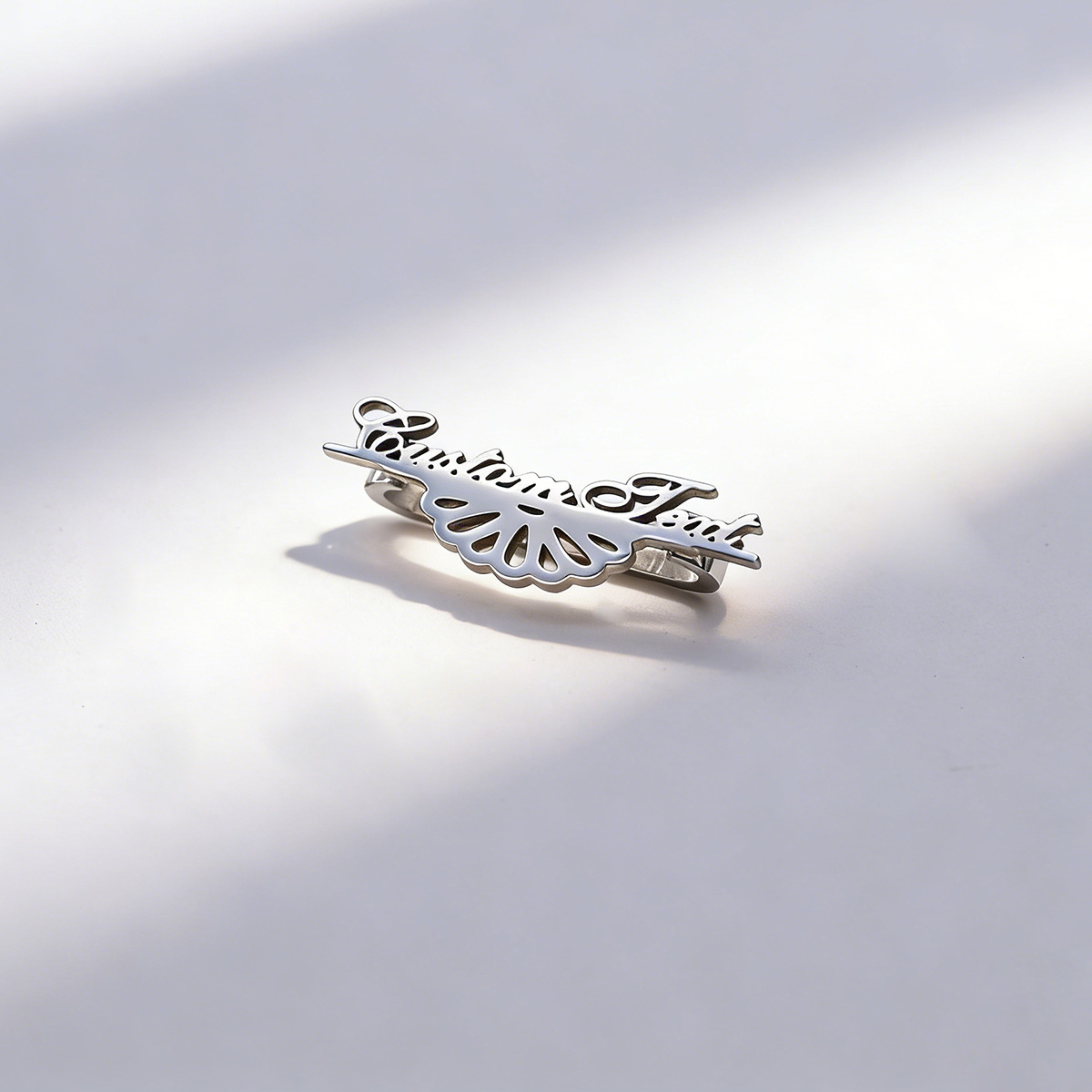 Chandler Custom Name Fan-Shape - Smartwatch Ring Watches ulasan dan harga