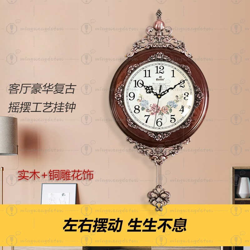 European Retro Iron & Wooden W - Watch Es ulasan dan harga