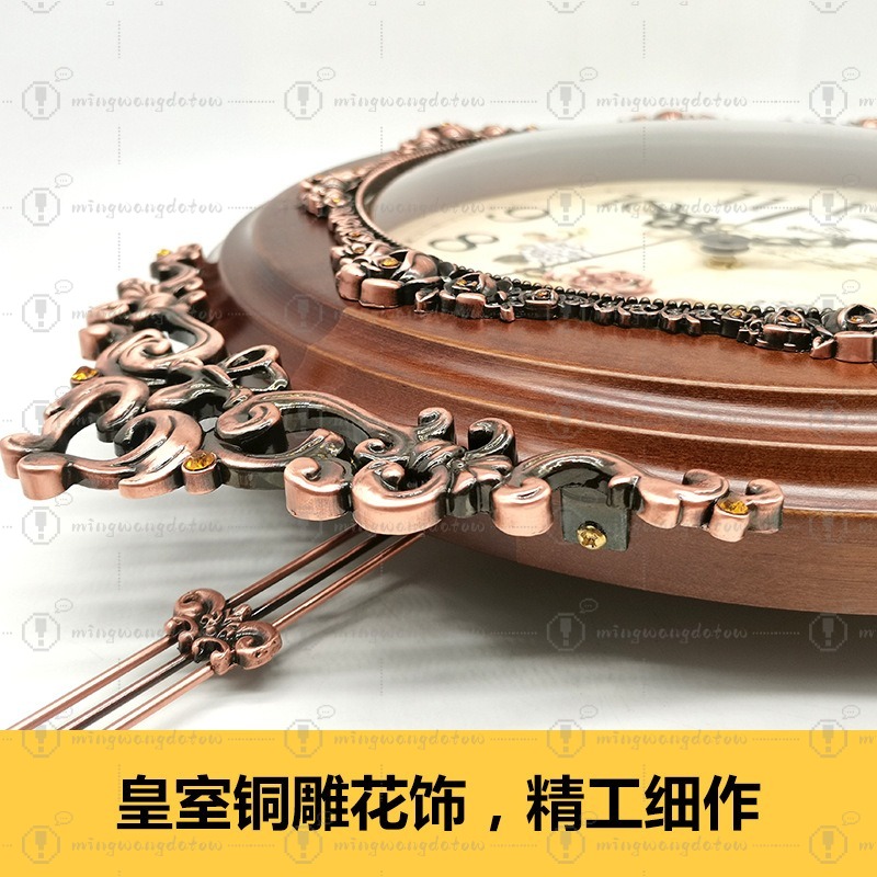 European Retro Iron & Wooden W - Watch Es ulasan dan harga