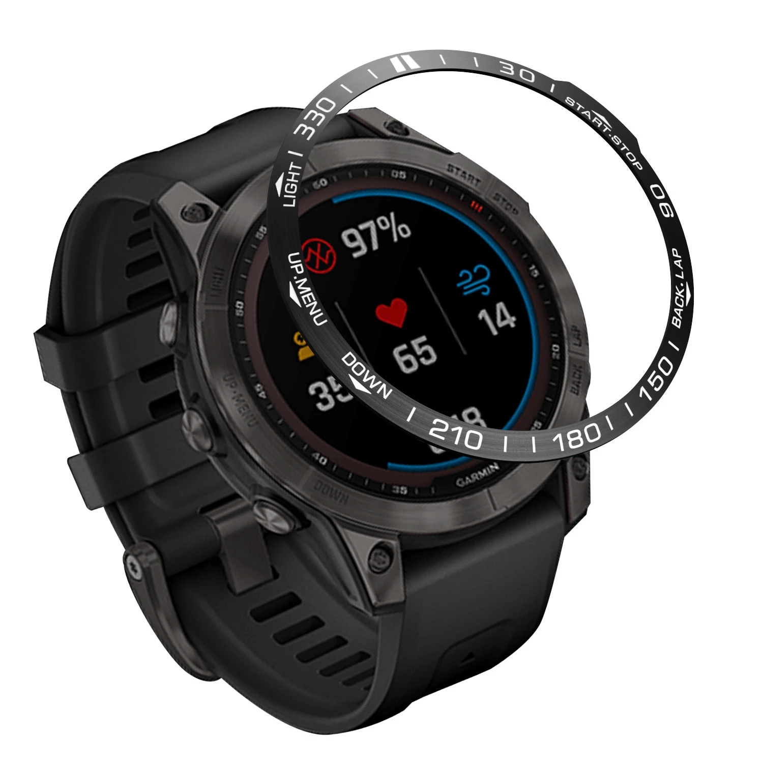 Bezel for Garmin Fenix 7 7X 6  - Smartwatch Ring Watches ulasan dan harga