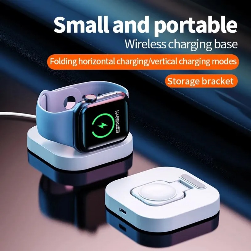 Portable Fast Charging Base Br - Watch 7 Smartwatch Iphone ulasan dan harga