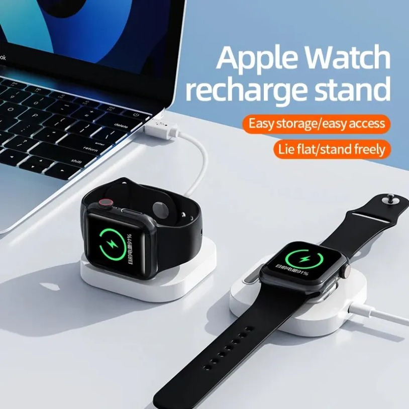 Portable Fast Charging Base Br - Watch 7 Smartwatch Iphone ulasan dan harga
