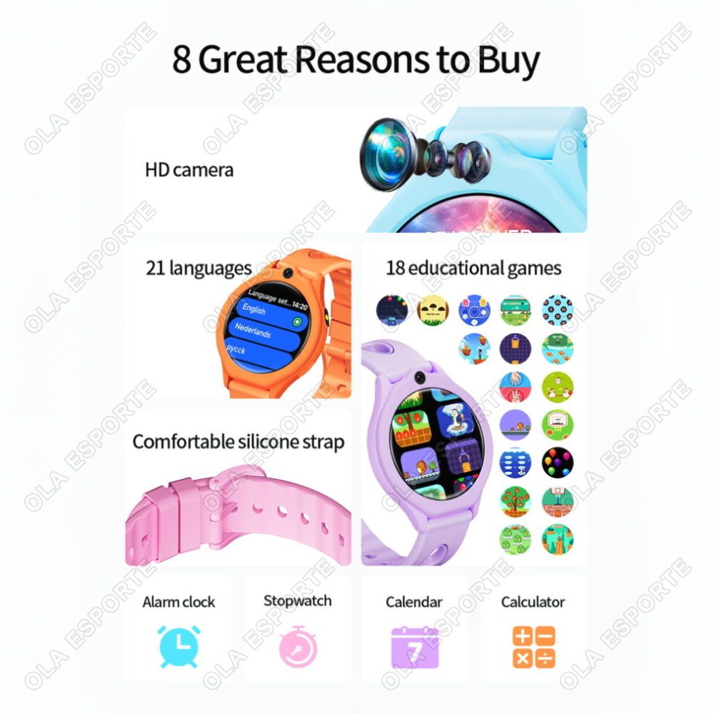 New Smart Watch For Children H - Smartwatch Watches Gift For Boys On Birthday ulasan dan harga