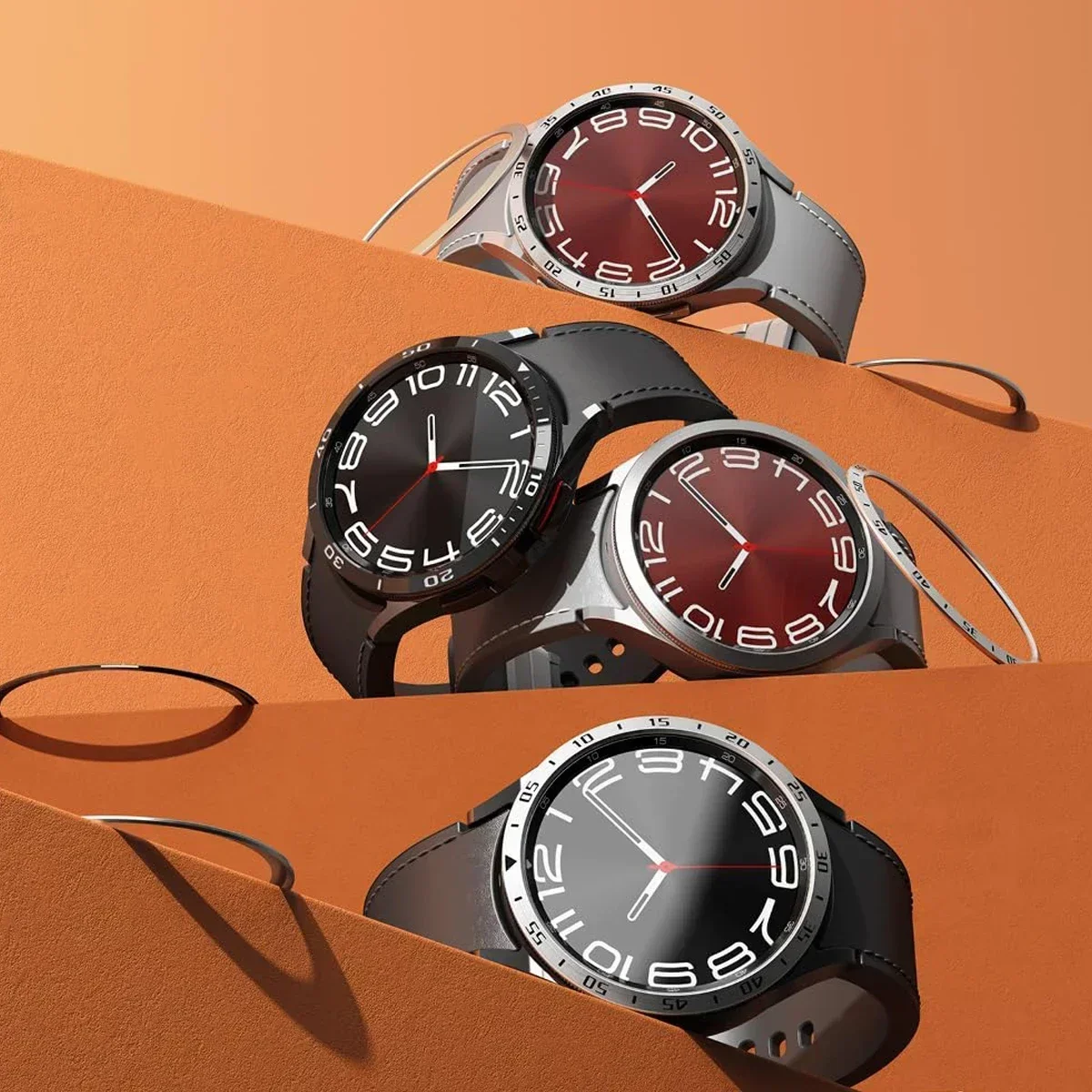Metal Bezel Ring For Samsung G - Smartwatch Ring Watches ulasan dan harga