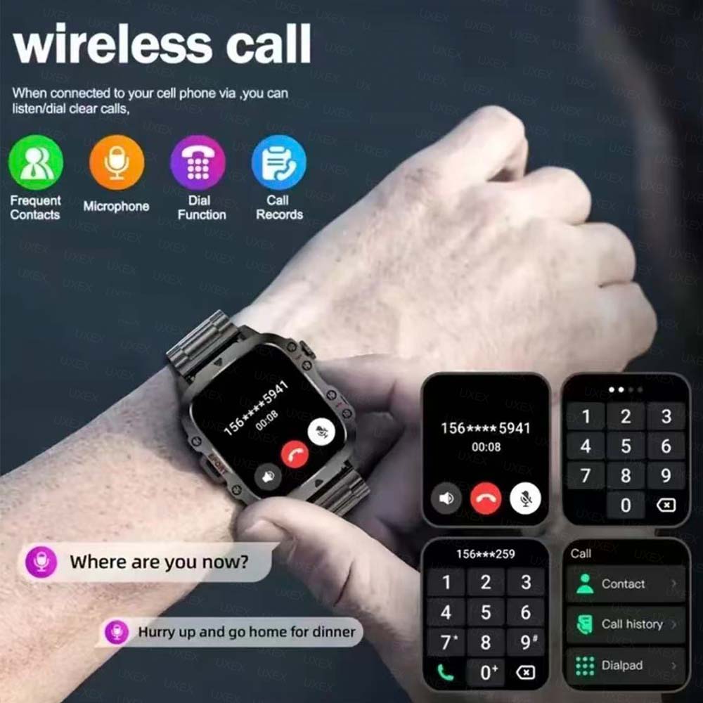 2026 New Smart Watch LED Light - Smartwatch Watches Wallpaper ulasan dan harga