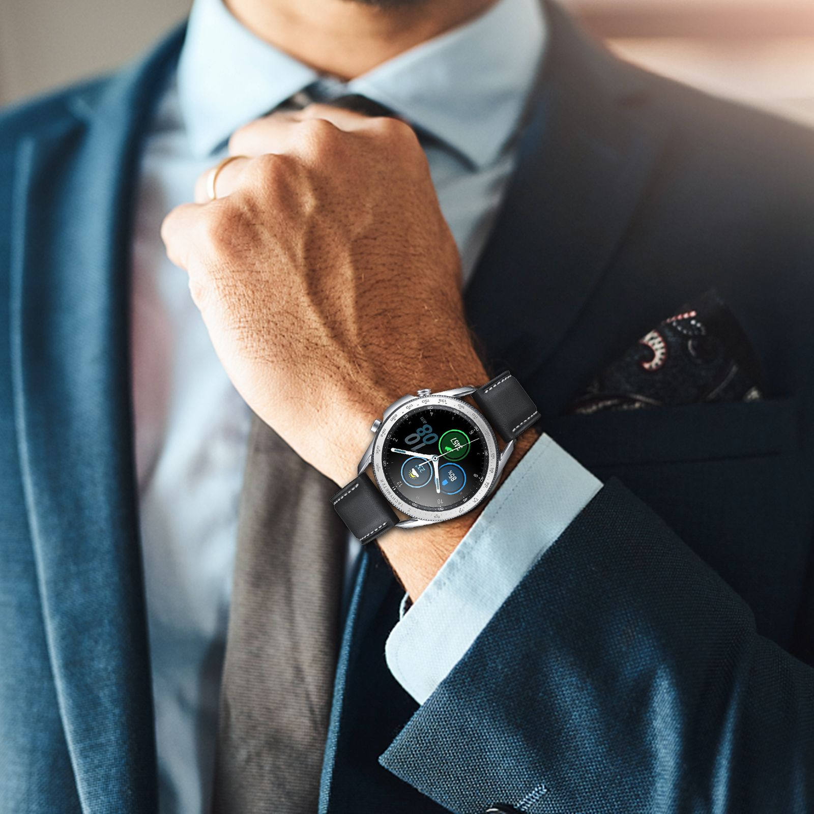 Aluminum Alloy Watch Bezel Rin - Smartwatch Ring Watches ulasan dan harga