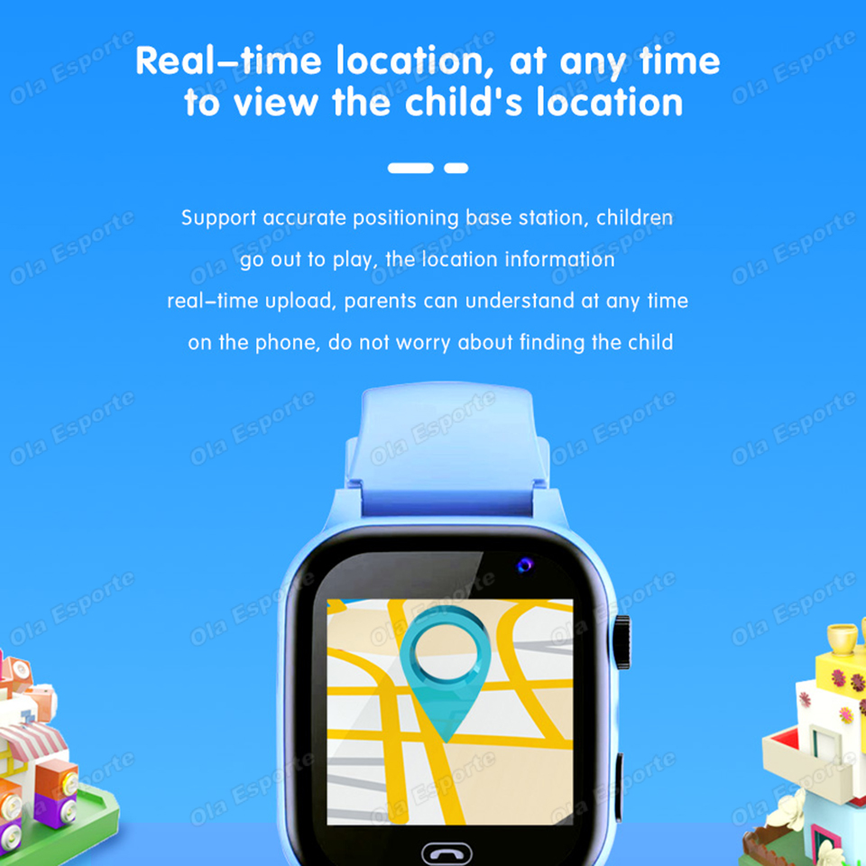 2026 New Mini Kids Phone 4G Si - Smartwatch Watches Gift For Boys On Birthday ulasan dan harga