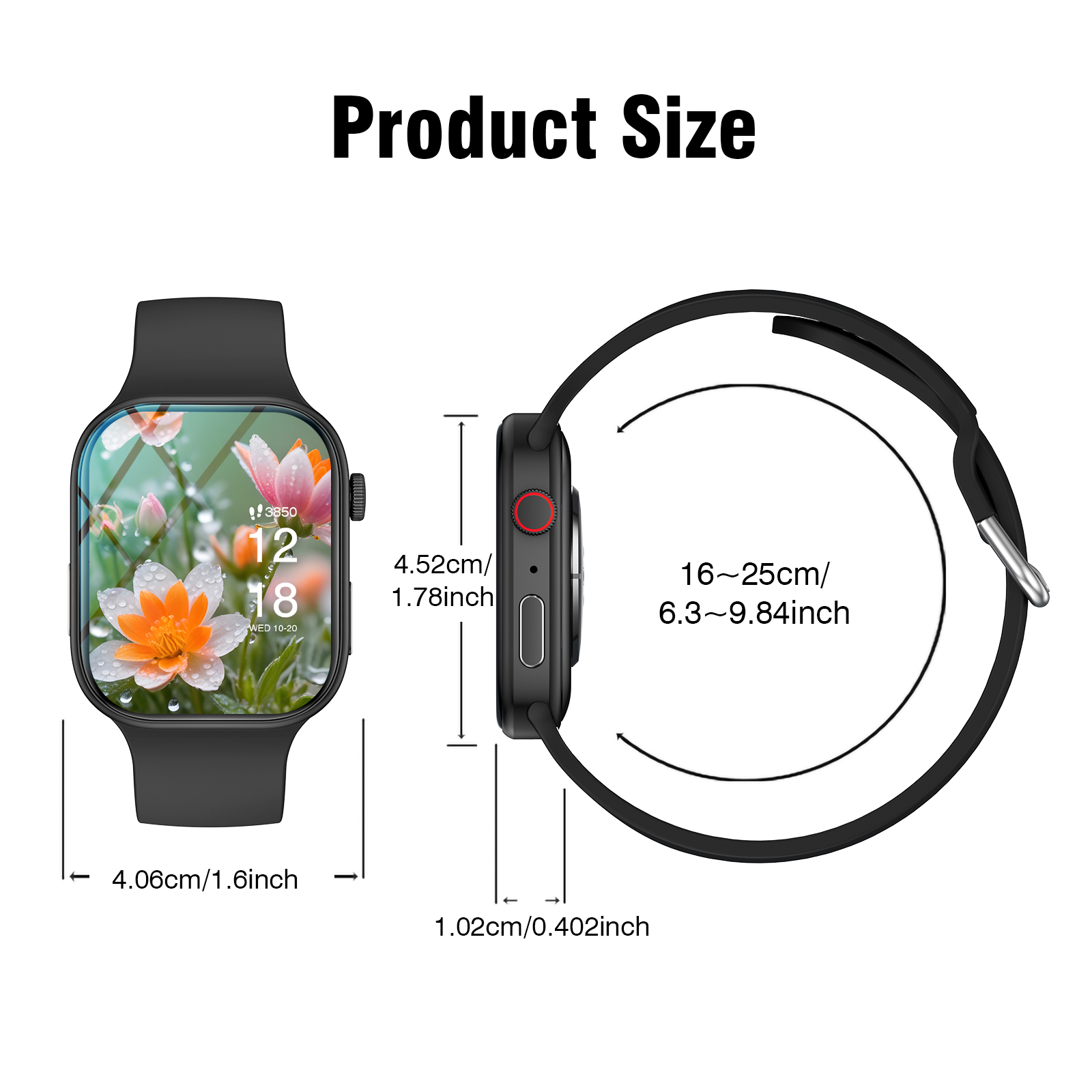 New Full-Touch High-Definition - Watch 7 Smartwatch Iphone ulasan dan harga
