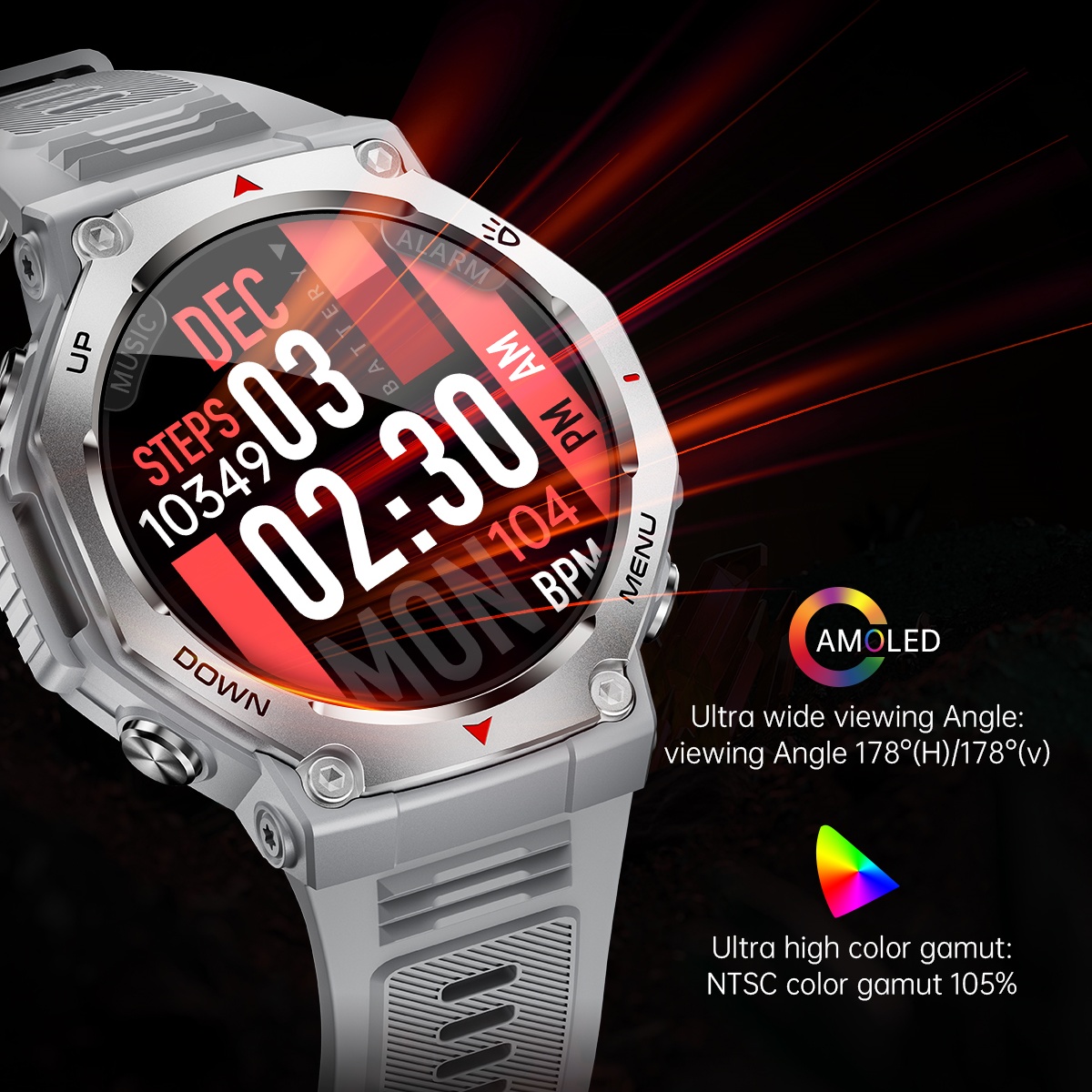 VWAR T-Rex Ultra Smart Watch w - Watch Vs Smartwatch ulasan dan harga