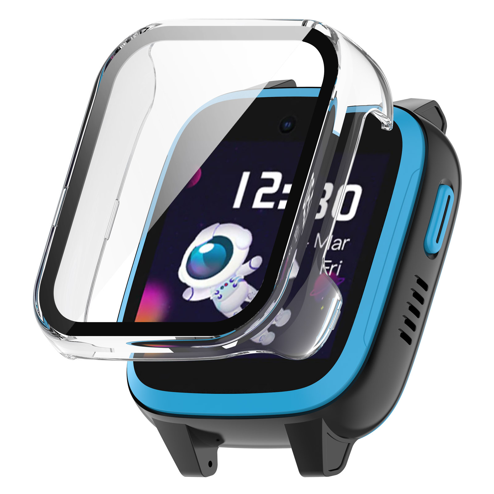 Hard Edge Shell Glass Screen P - Smartwatch Watches For Children ulasan dan harga