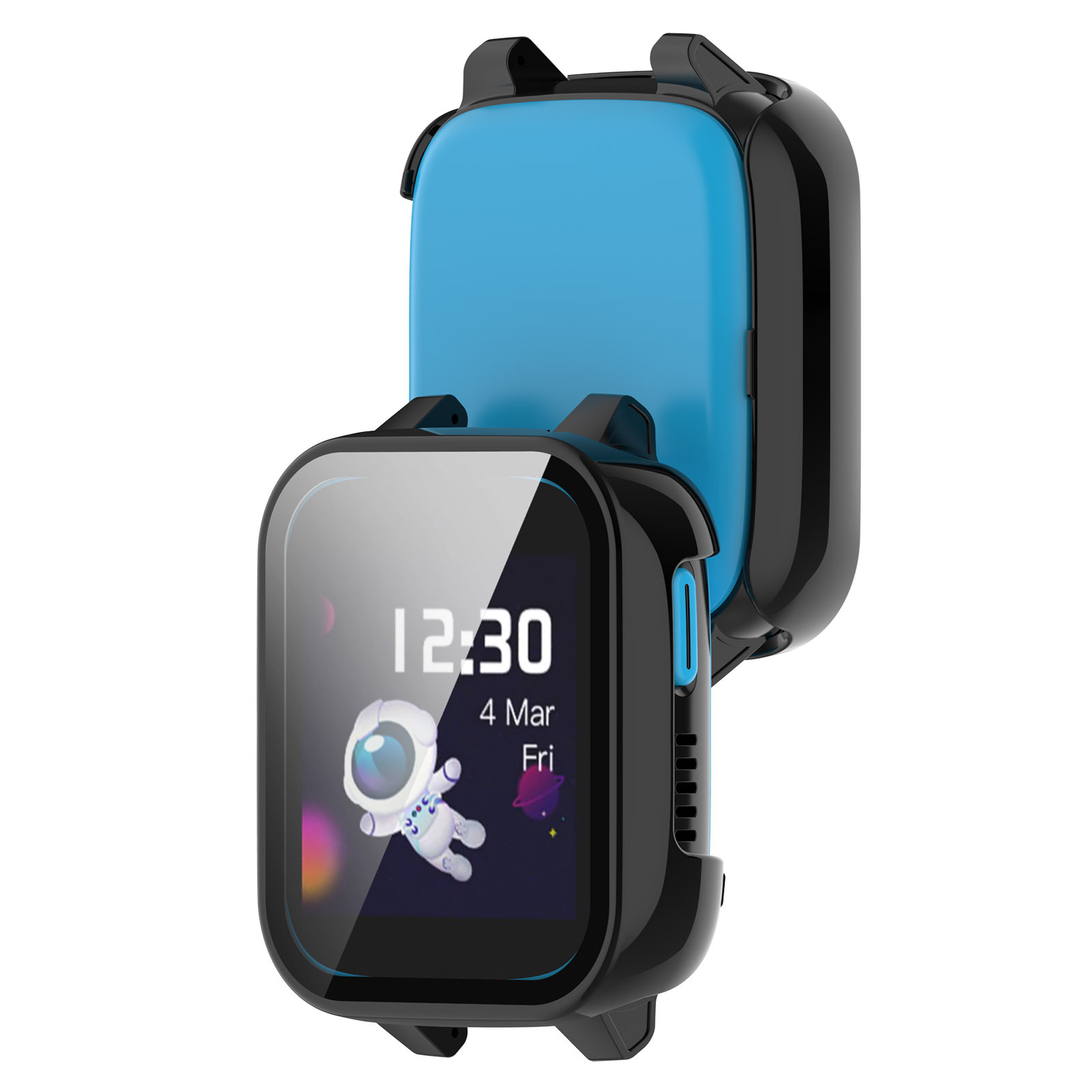 Hard Edge Shell Glass Screen P - Smartwatch Watches For Children ulasan dan harga