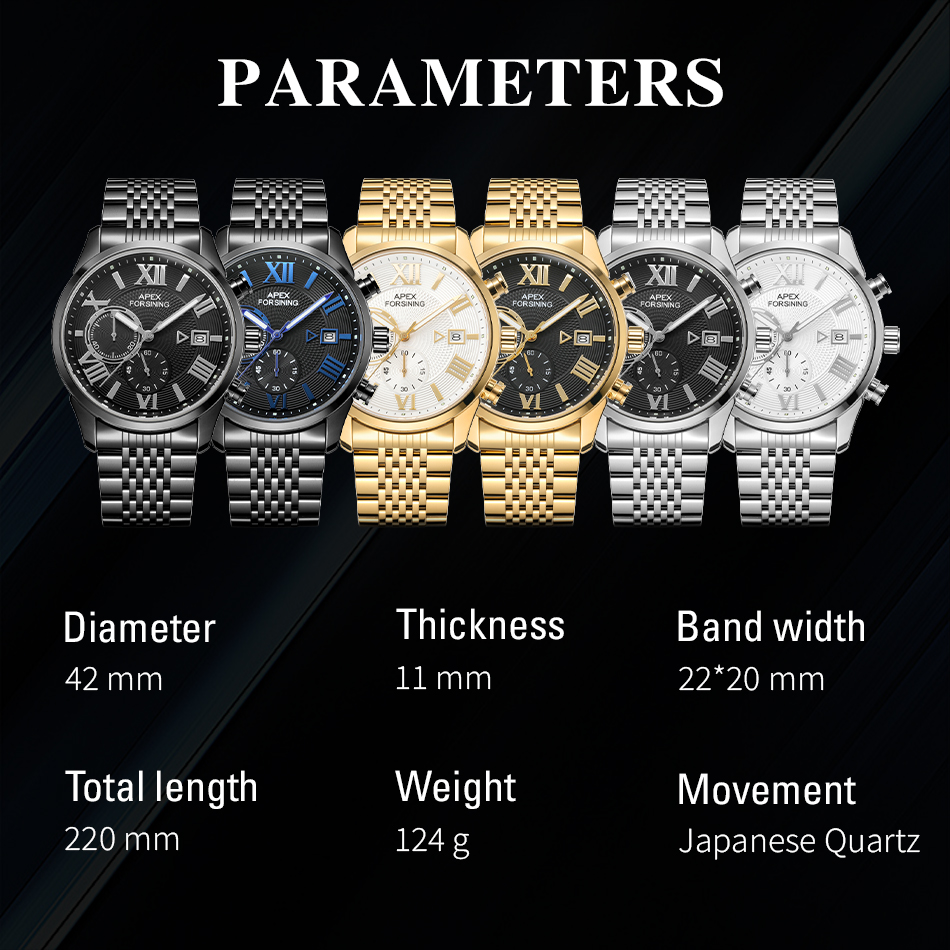 Forsining AF2502S Luxury Brand - Smartwatch Watches Brands For Men ulasan dan harga