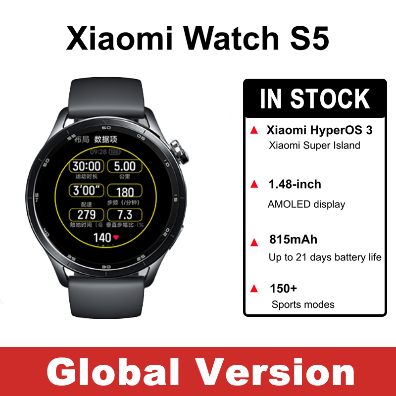 Global Version Xiaomi Watch S5 - Timex Watches Smartwatch ulasan dan harga