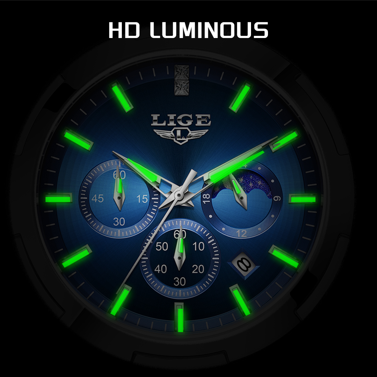 LIGE Top Brand Luxury Watch Wo - Smartwatch Watches Brands For Women ulasan dan harga
