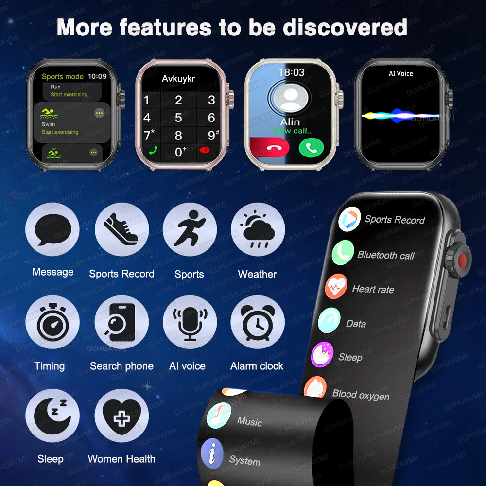 2025 Watch Ultra 2 SE Men Wome - Smartwatch Watches Brands For Women ulasan dan harga