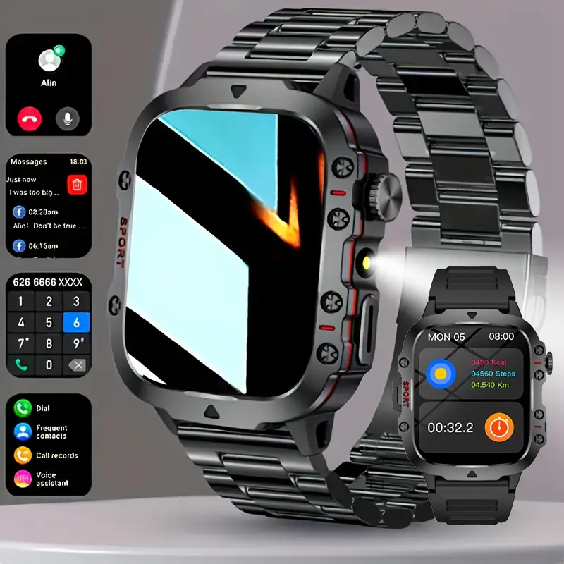 Smart Watch with LED Light, wi - Smartwatch Watches Wallpaper ulasan dan harga