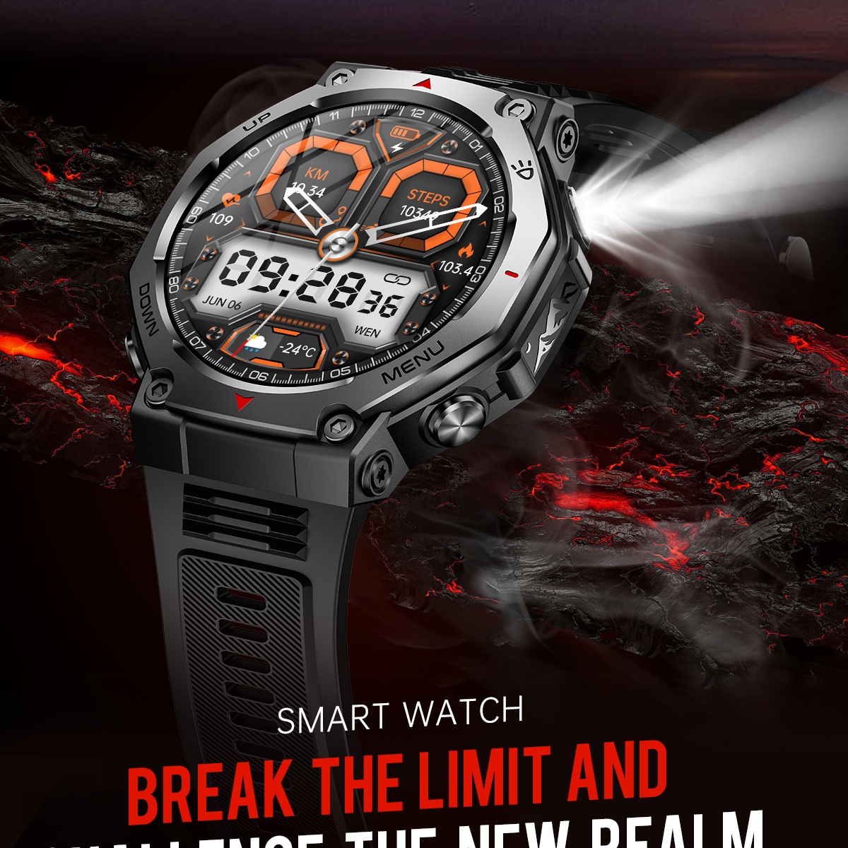 2025 New For Xiaomi Military G - Watch Vs Smartwatch ulasan dan harga