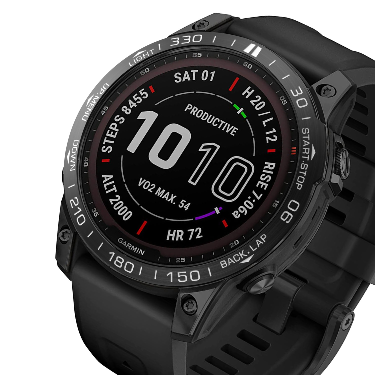 Metal Styling Bezel for Garmin - Smartwatch Ring Watches ulasan dan harga