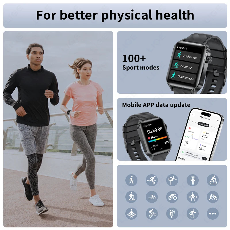 2026 New Calories Smartwatch M - Smartwatch Watches Wallpaper ulasan dan harga