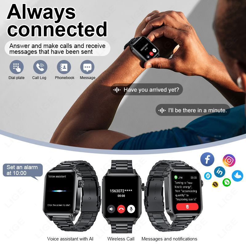 2026 New Calories Smartwatch M - Smartwatch Watches Wallpaper ulasan dan harga