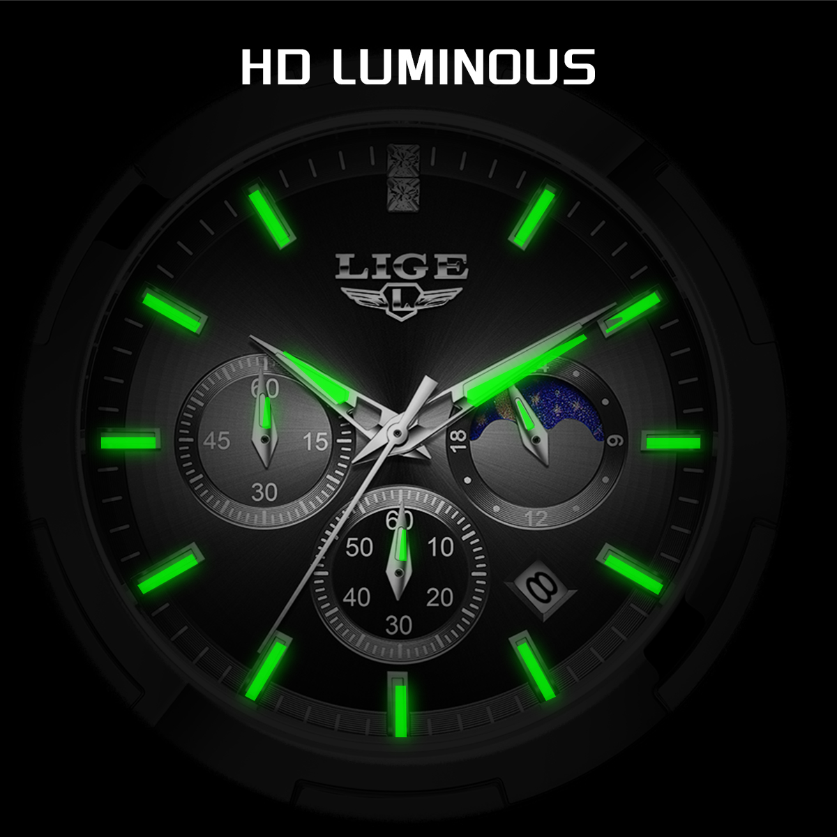 LIGE Top Brand Luxury Watch Wo - Smartwatch Watches Brands For Women ulasan dan harga
